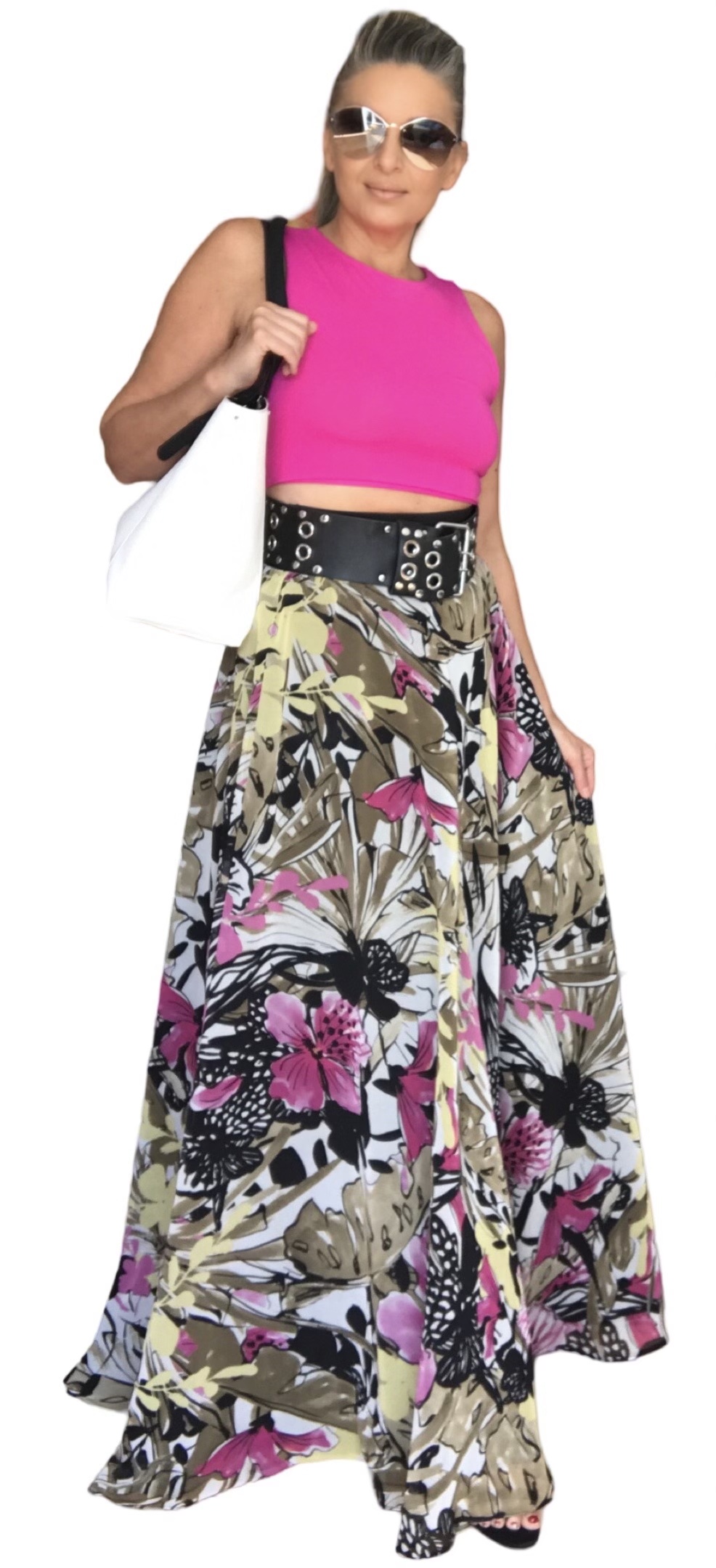 Dlouhá letní sukně - maxi sukně BOROS SK-L-SF01